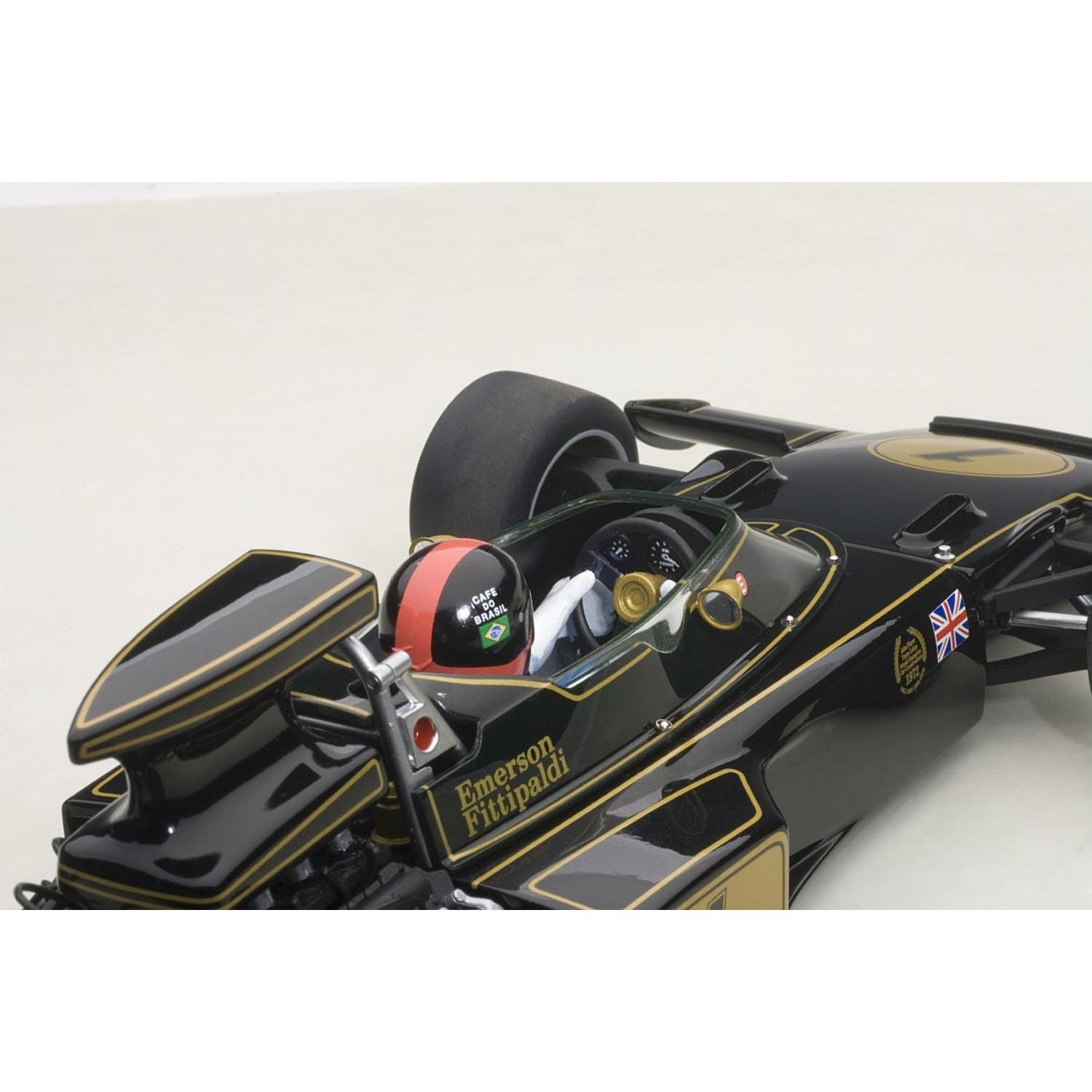 Autoart Lotus 72E 1973 Emerson Fittipaldi 1:18 con figura