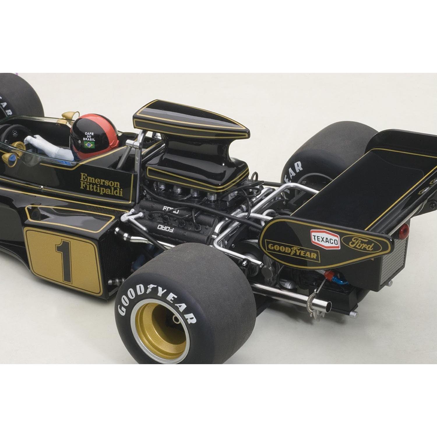 Autoart Lotus 72E 1973 Emerson Fittipaldi 1:18 con figura
