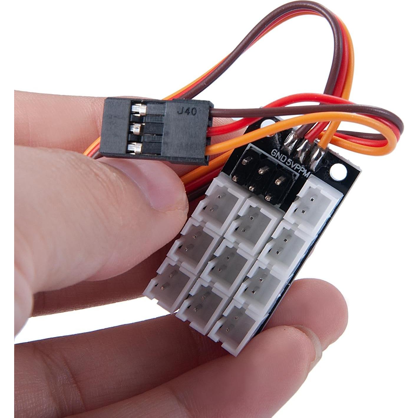 Placa de Expansión de Luz PH2.0 WEFEINO para Tamiya 1/14