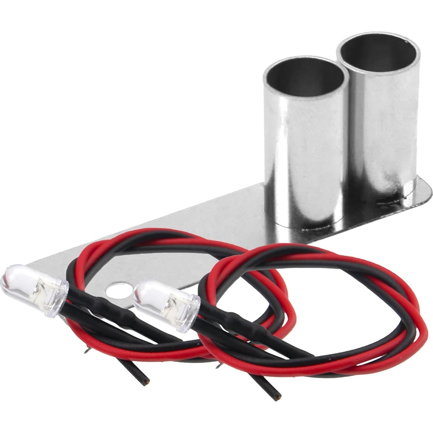 Tubería de Escape Simulación RC ShareGoo con LED Rojo 1/10