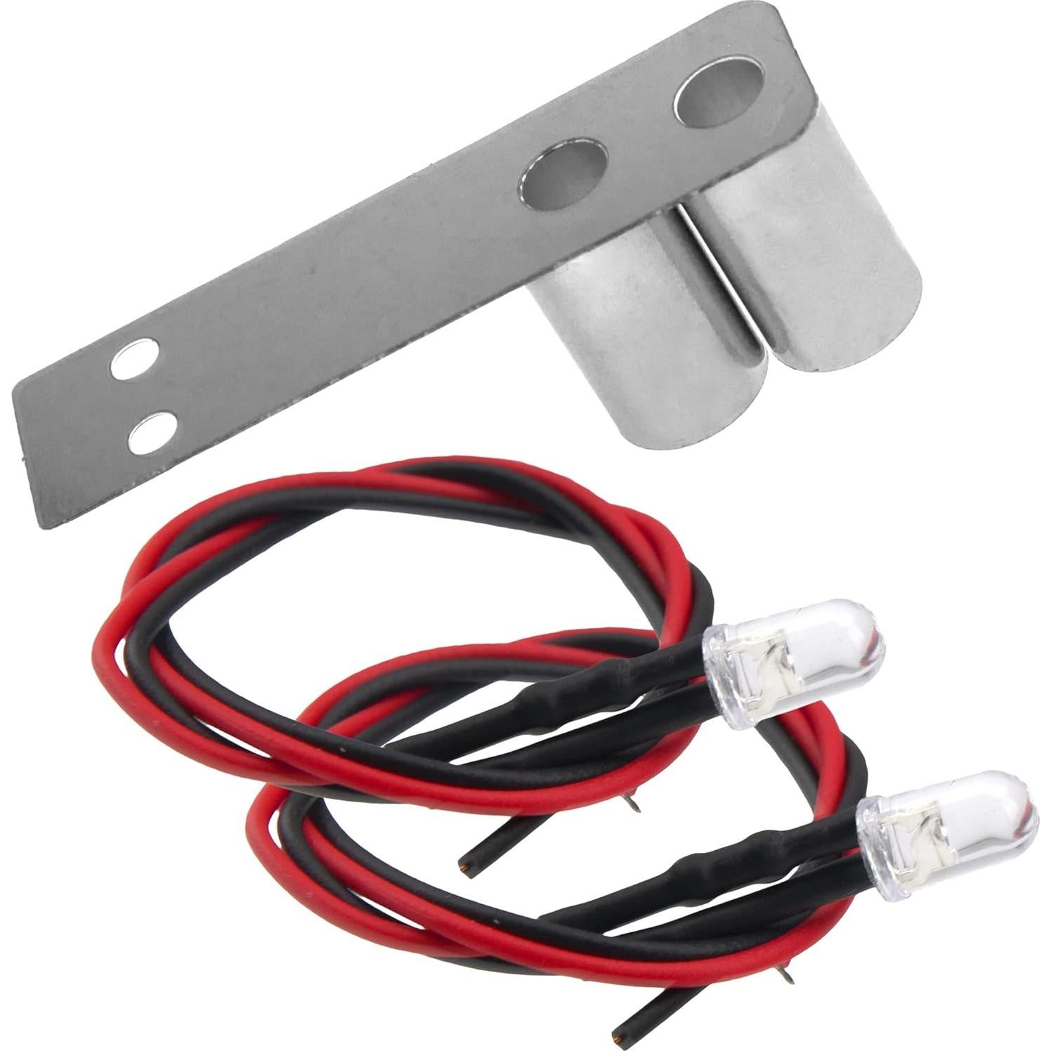 Tubería de Escape Simulación RC ShareGoo con LED Rojo 1/10