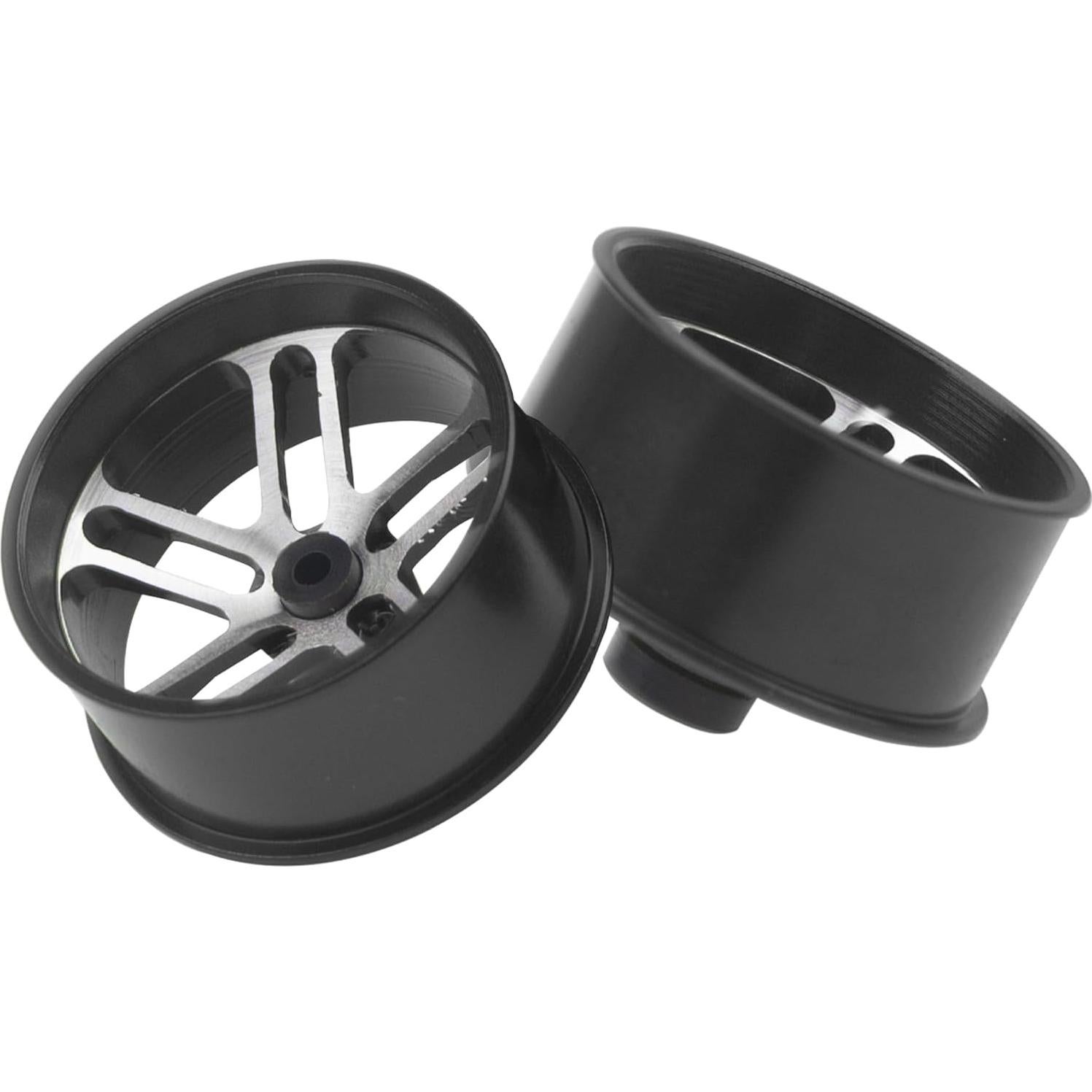 Llantas Mini 4WD RC Vgoohobby Aluminio 23.5mm Negras