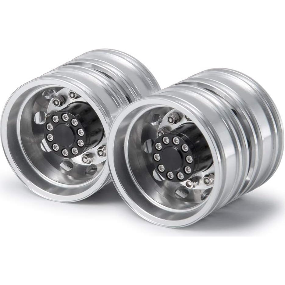 Llantas de Aleación RC-Hub 4pcs para Camiones Tamiya 1/14