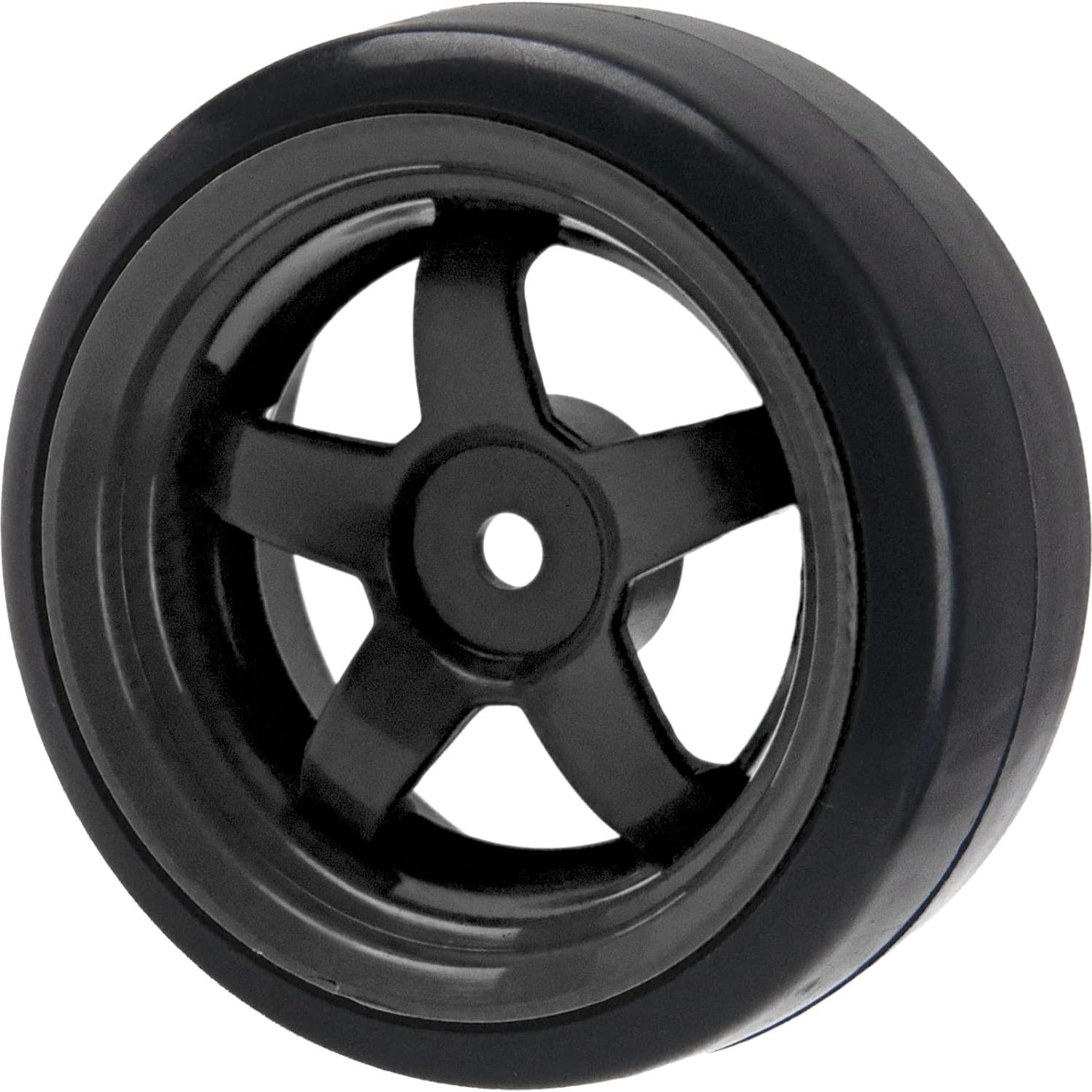 Ruedas de Neumáticos de Goma 1/10 HIRCQOO 5 Radios 12 mm