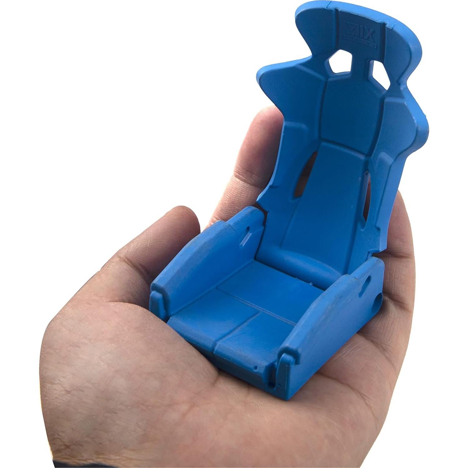 Asientos de Simulación RC Vgoohobby 2Pcs Azul para Crawler 1/10