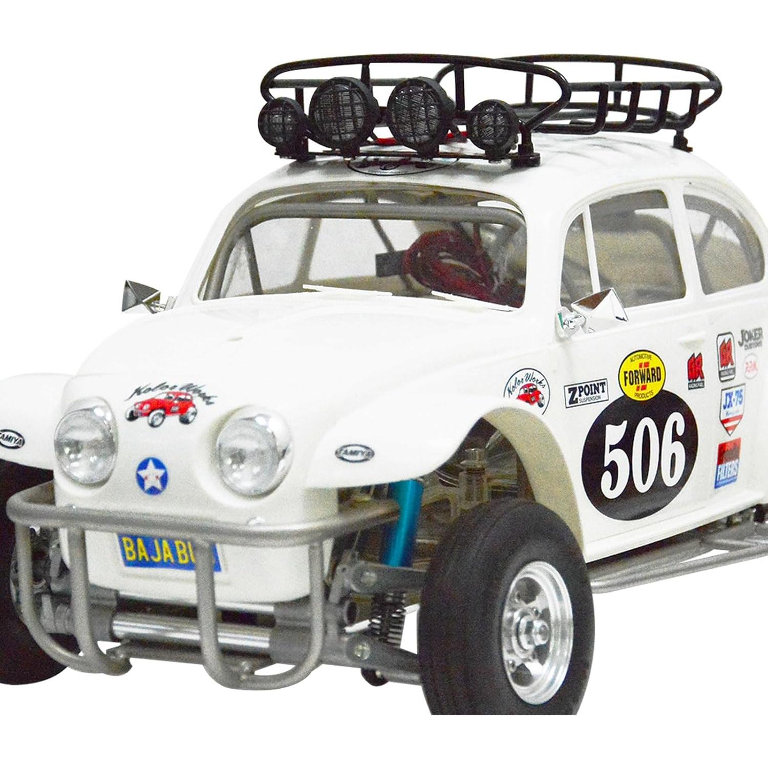 Portaequipajes de Techo Metal HOBOHY con 4 Luces LED RC