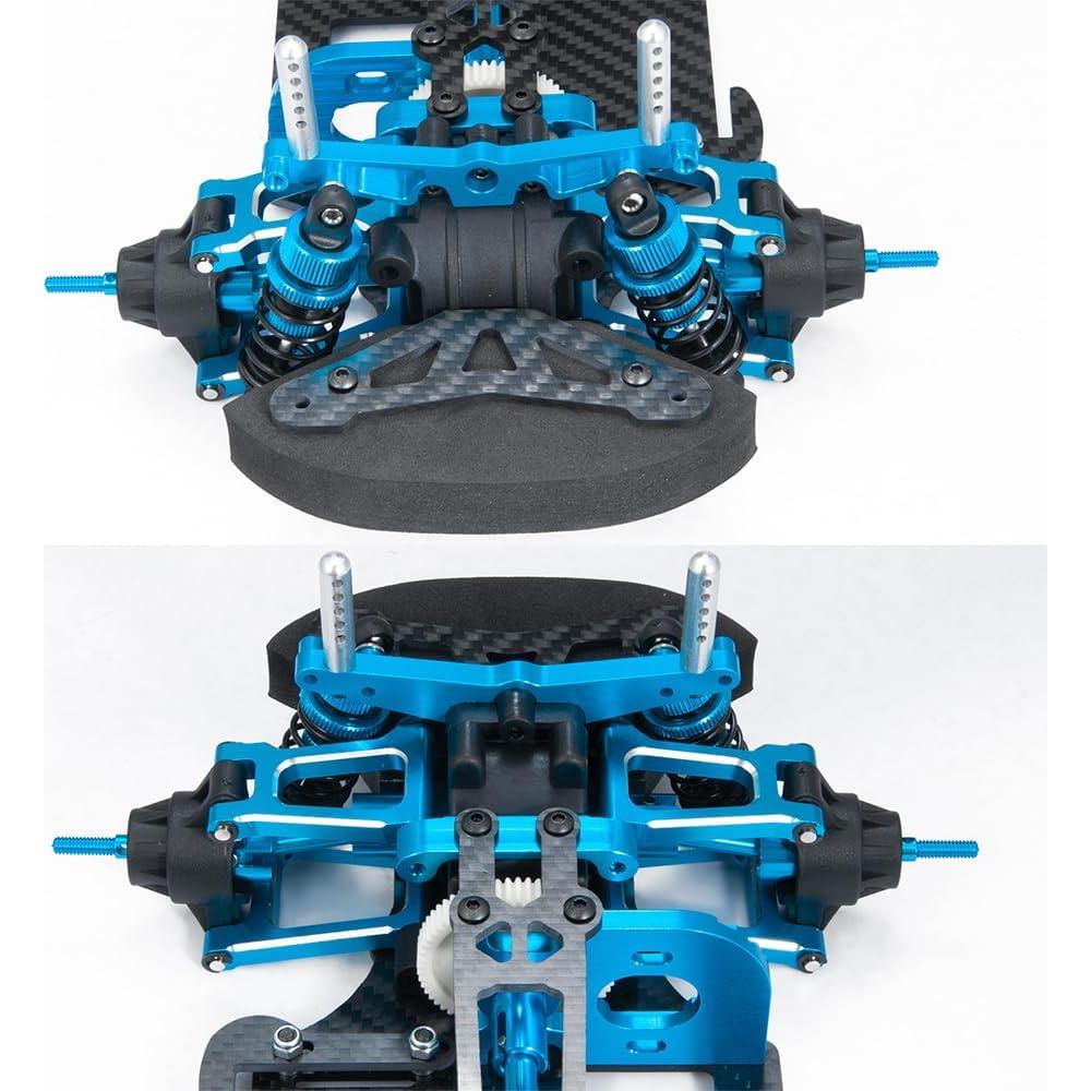 Chasis RC Turismo MOHERO 1/10 Aluminio y Carbono para TT01