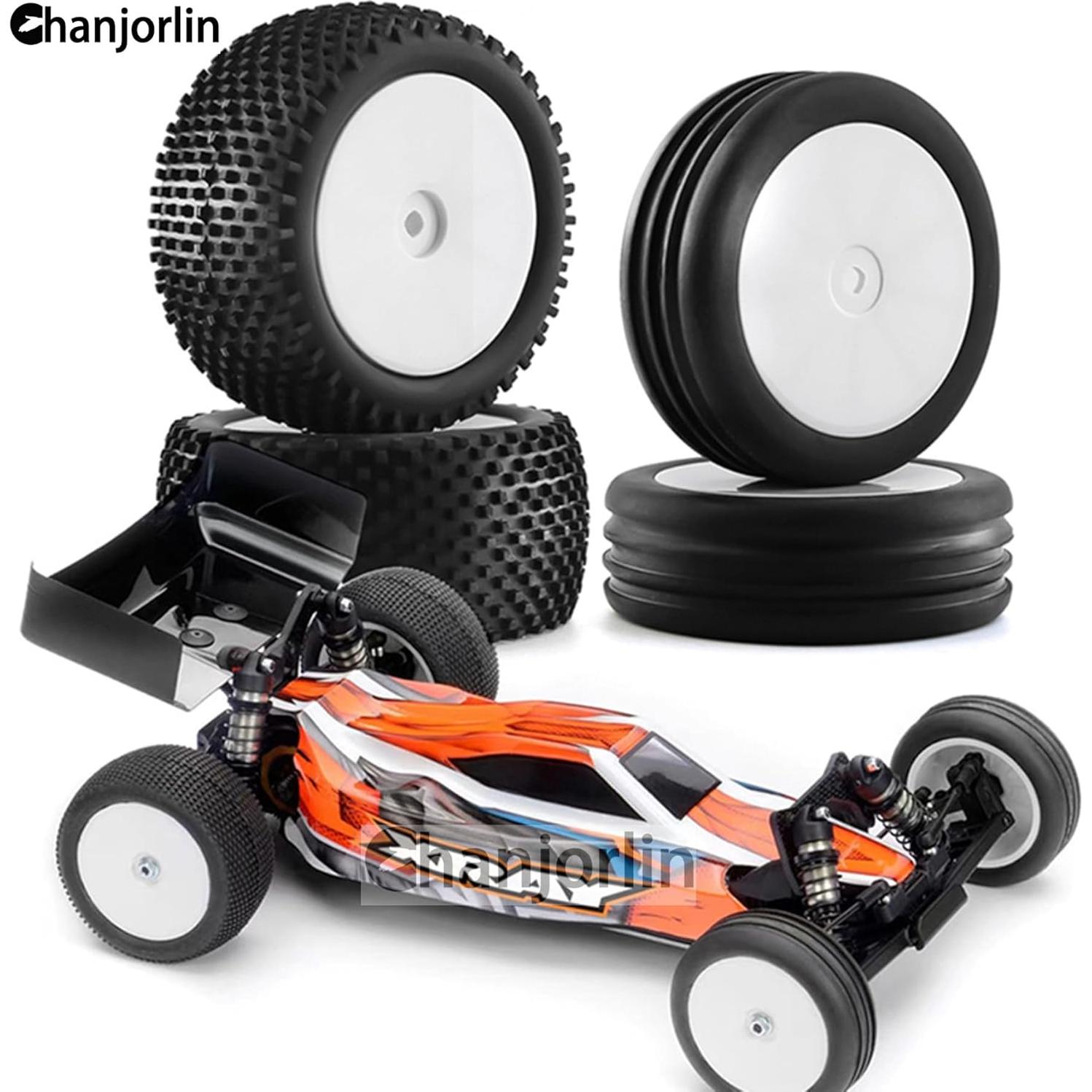Neumáticos Off Road 1/10 Chanjorlin 4PCS 82-87mm Goma