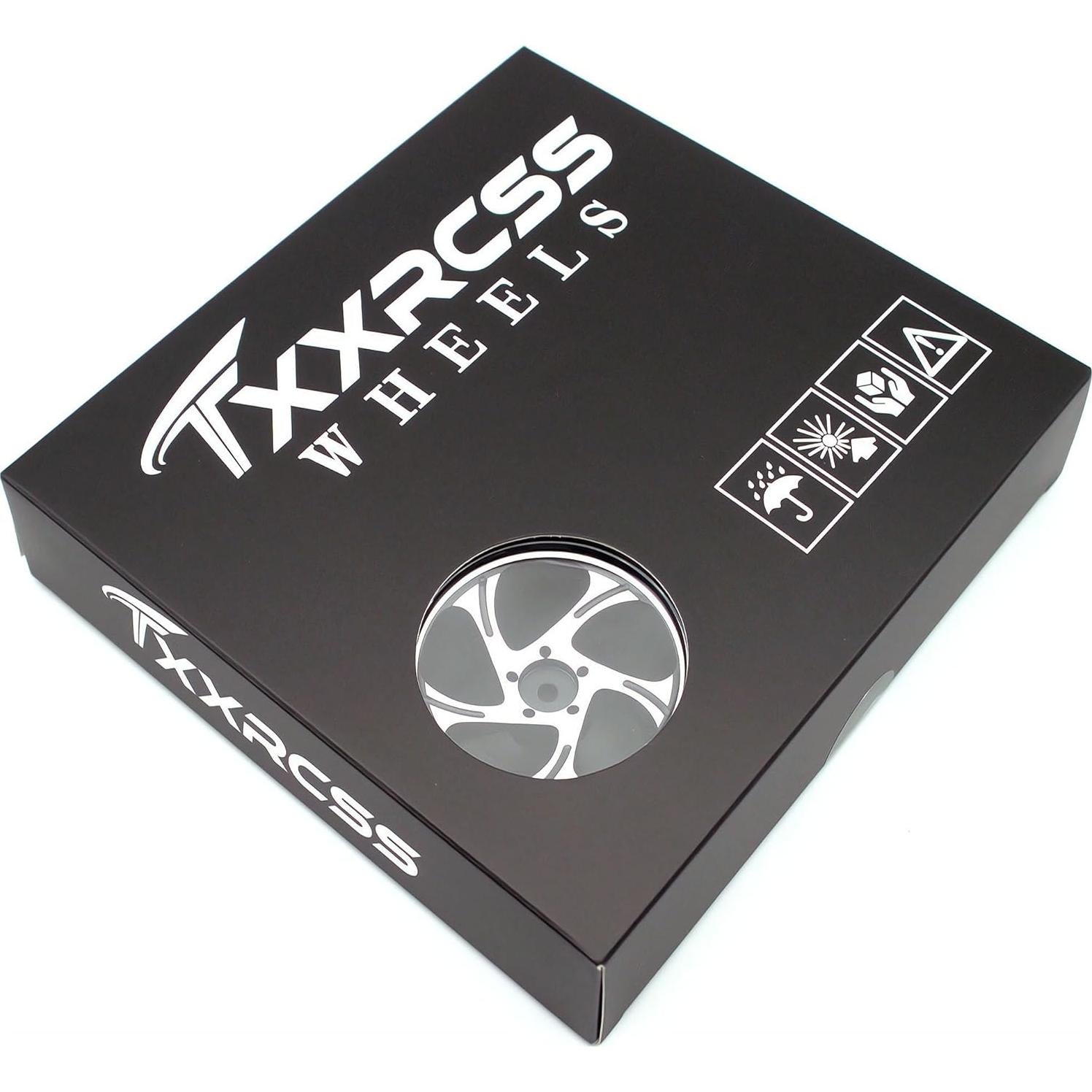 Neumáticos de Drift RC 1/10 TxXrcss Aluminio 4Pcs 52mm