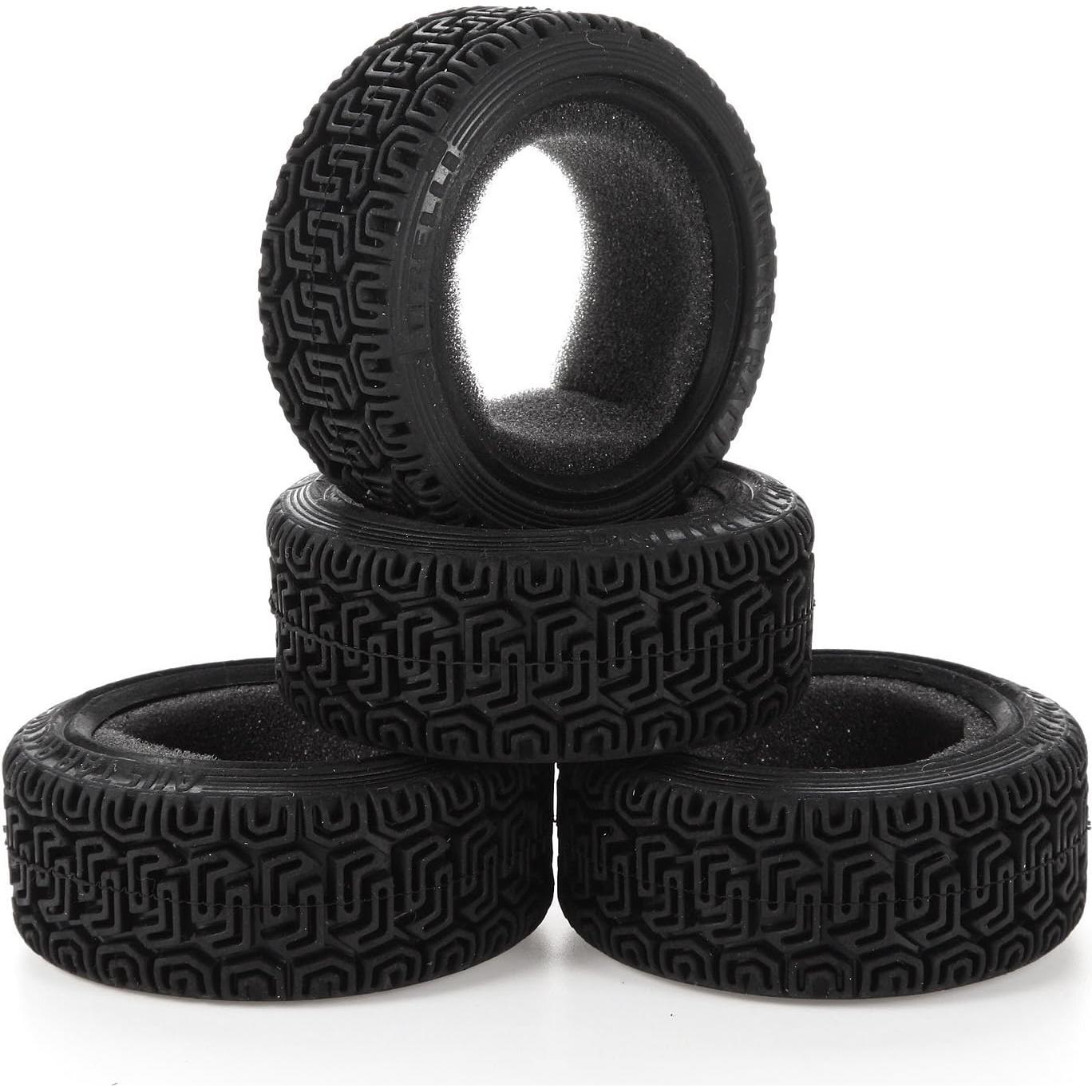 Neumáticos de Caucho 1/10 LAFEINA 68mm para Coche RC Rally