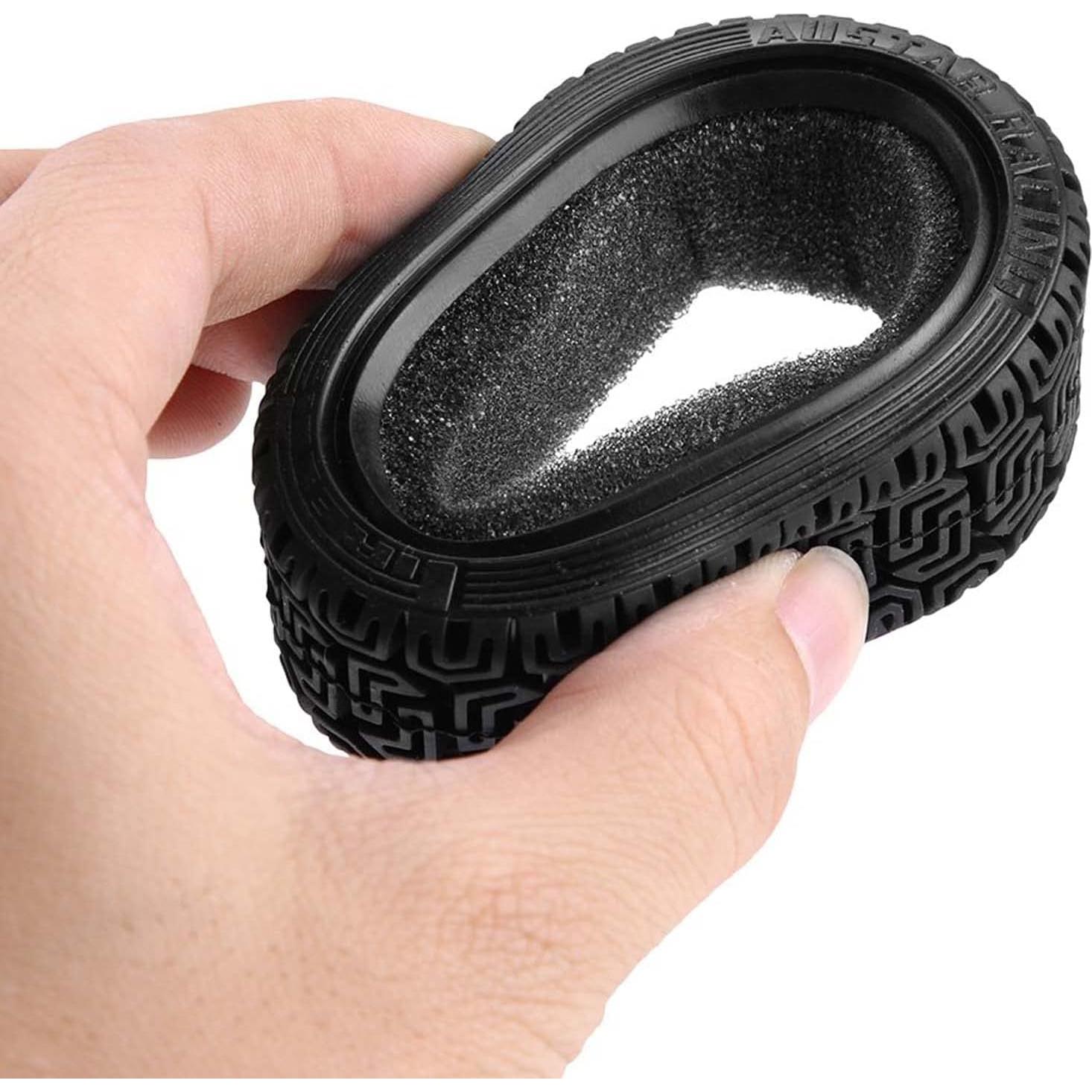 Neumáticos de Caucho 1/10 LAFEINA 68mm para Coche RC Rally