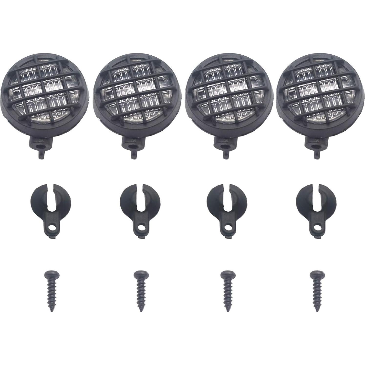 Faros LED Blancos para Coche RC ShareGoo 4 Piezas 5mm