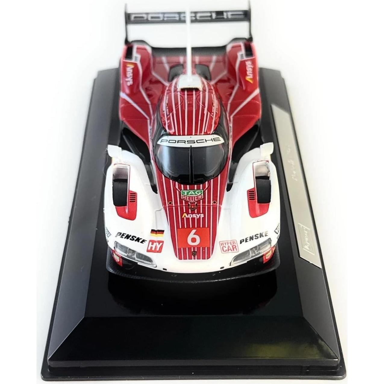 Modelo Diecast Porsche 963 #6 1:43 Bburago con Caja Acrílica