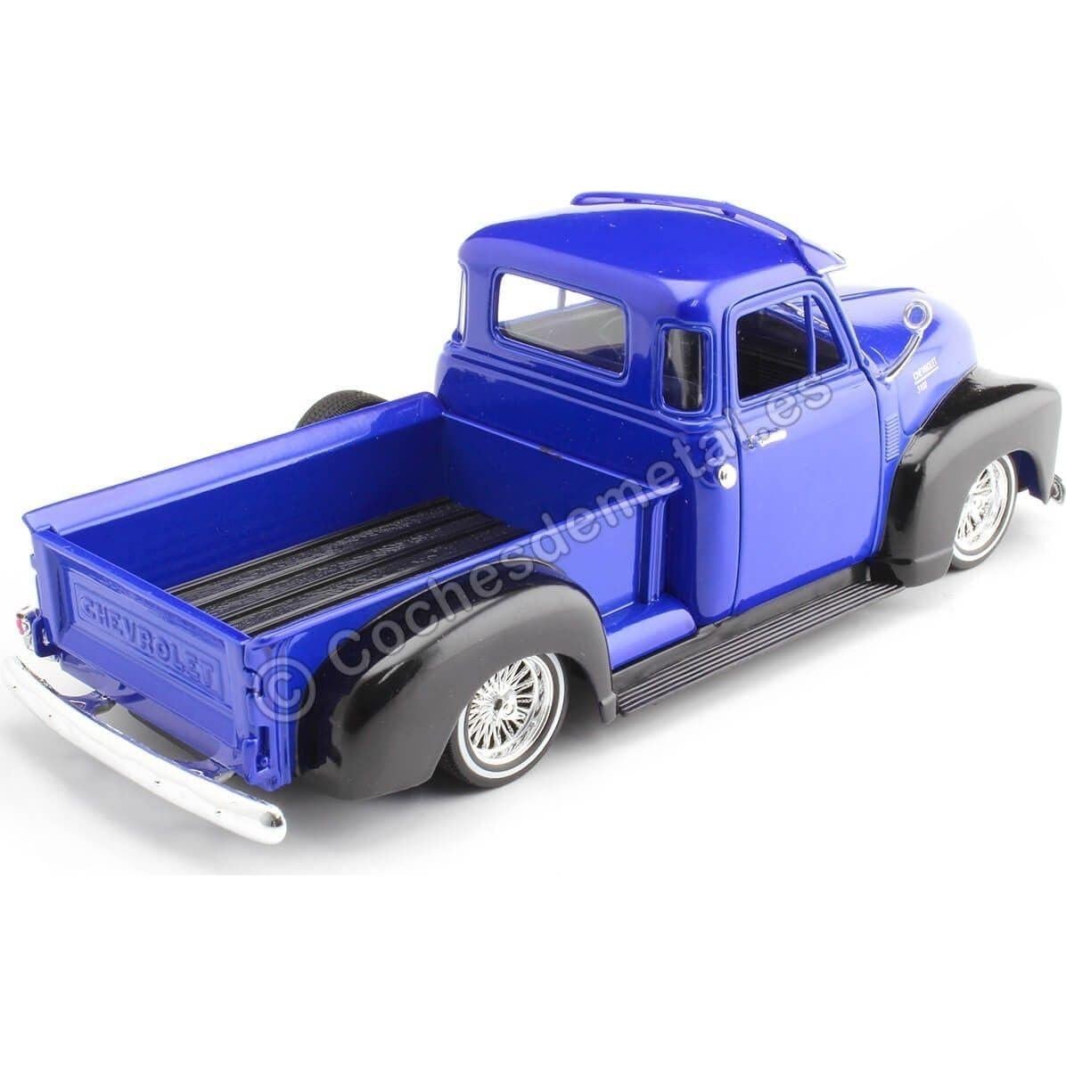 Camioneta Diecast Welly 1953 Chevrolet 3100 Azul 1:24