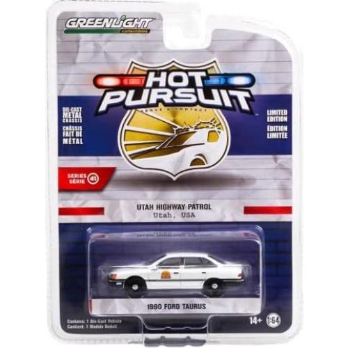 Modelo Coche Policía 1990 Ford Taurus Greenlight 1:64