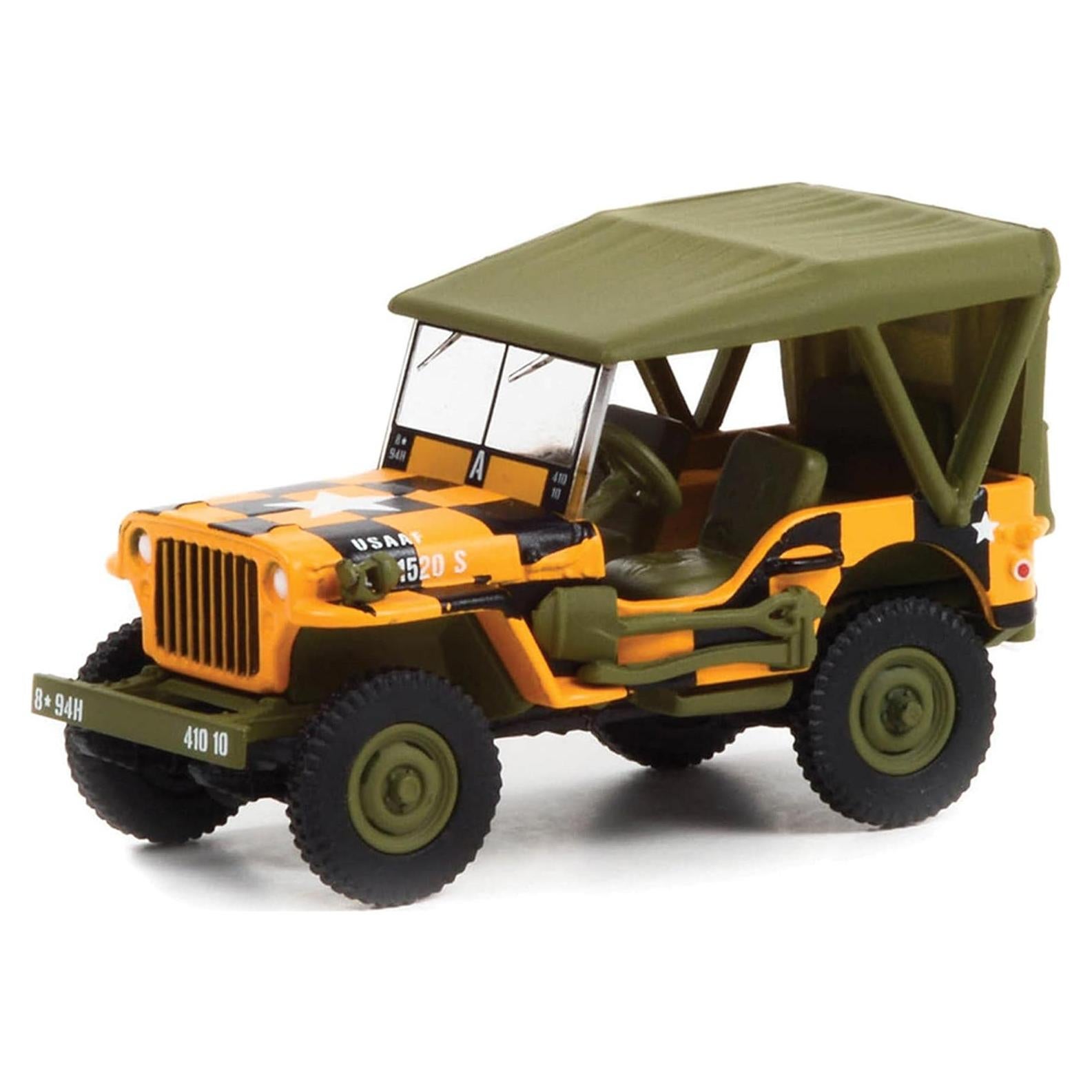 Jeep Willys MB 1943 Diecast Greenlight 1:64 U.S. Army