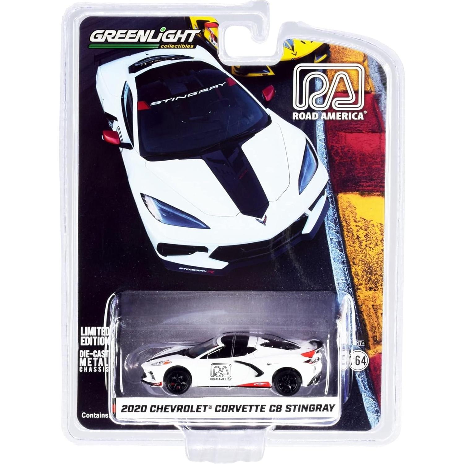 Auto de Seguridad Greenlight 30254 Chevrolet Corvette C8 1:64