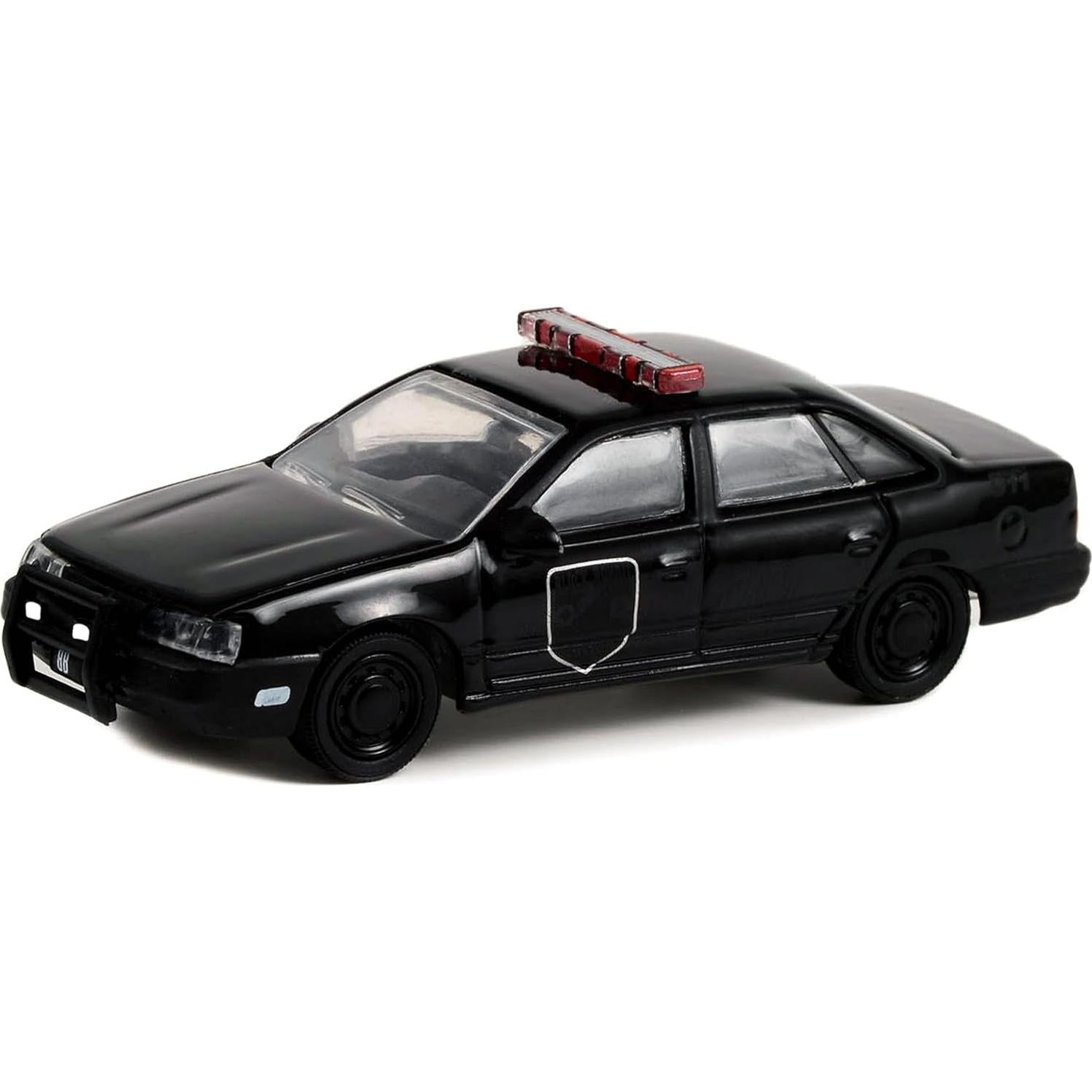 Coche de Policía Ford Taurus 1988 Greenlight 1/64 Negro