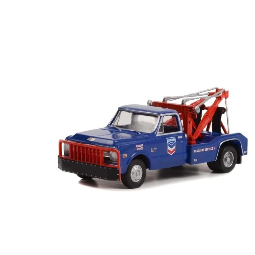 Camión de Remolque 1969 Chevy C-30 Dually Greenlight 1/64