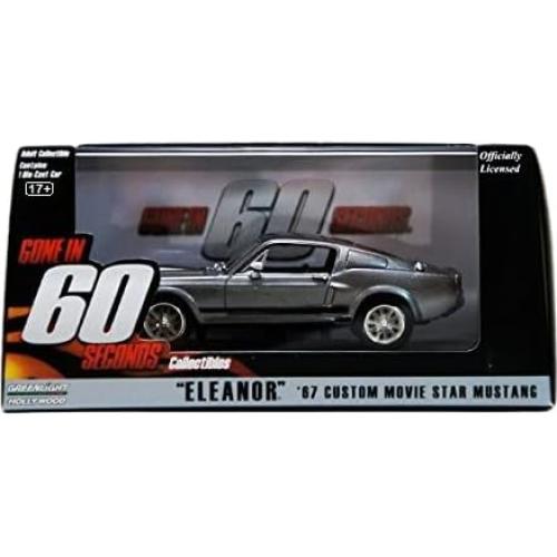 Modelo a Escala 1:43 Mustang 1967 Eleanor Greenlight