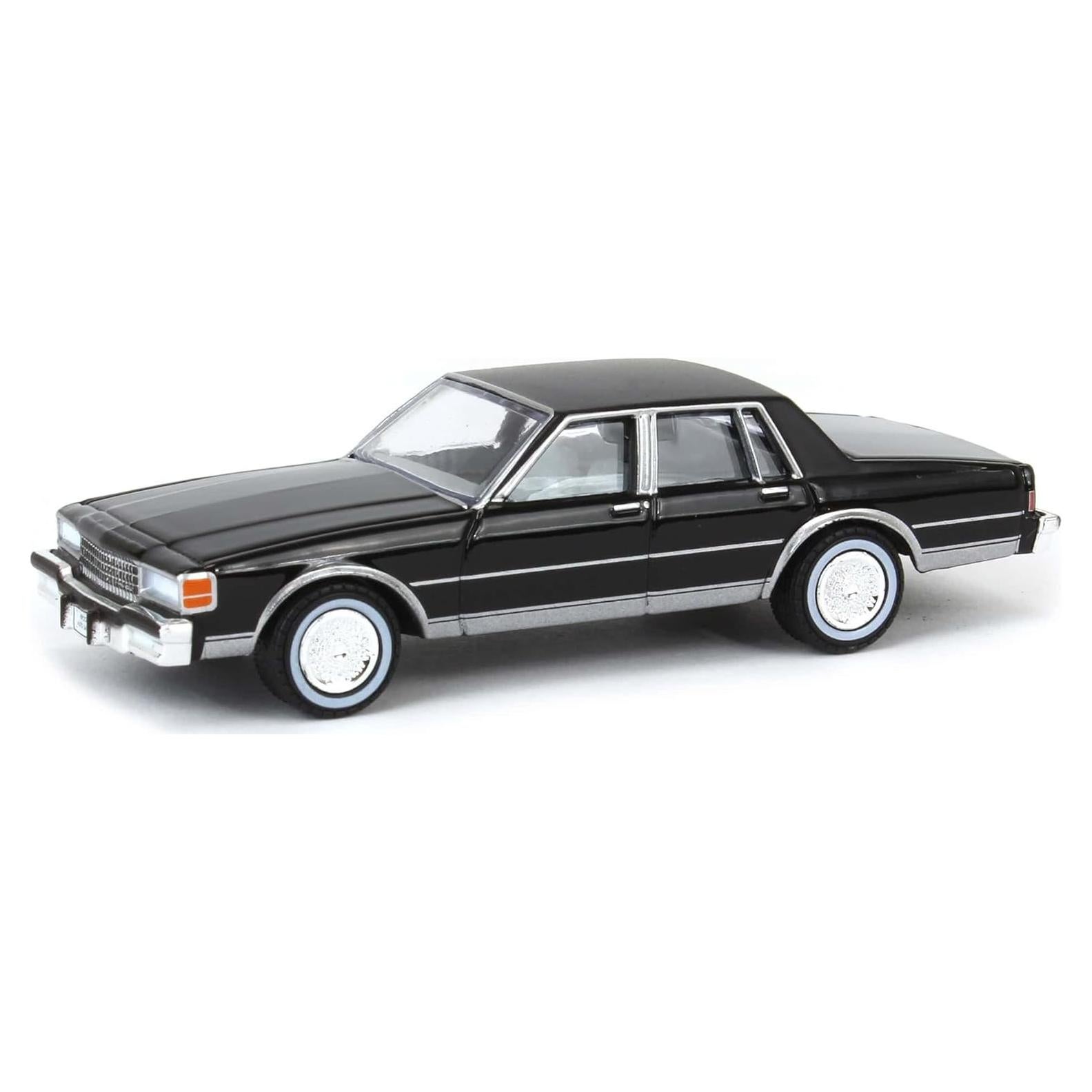 Modelo a Escala 1/64 Chevy Caprice 1988 GreenLight Negro