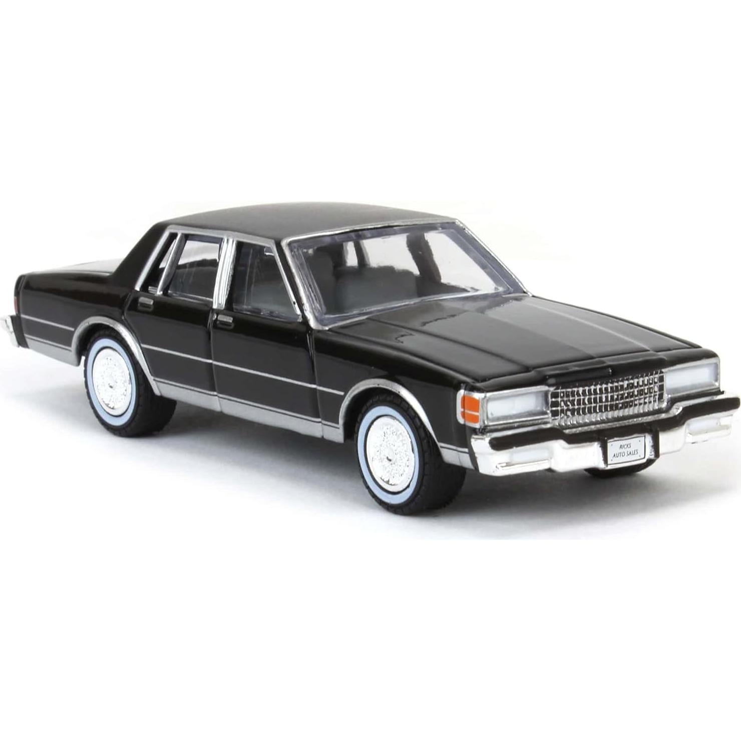 Modelo a Escala 1/64 Chevy Caprice 1988 GreenLight Negro