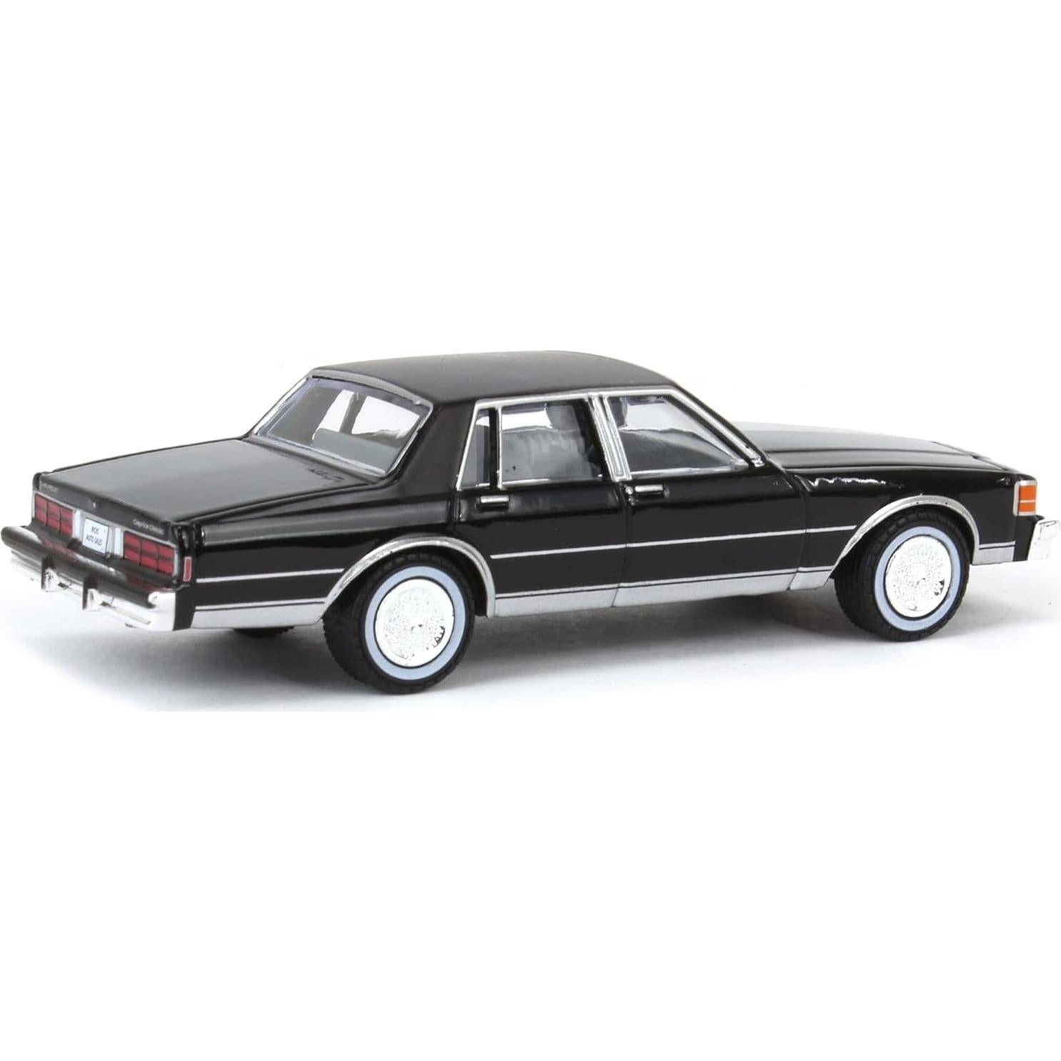 Modelo a Escala 1/64 Chevy Caprice 1988 GreenLight Negro