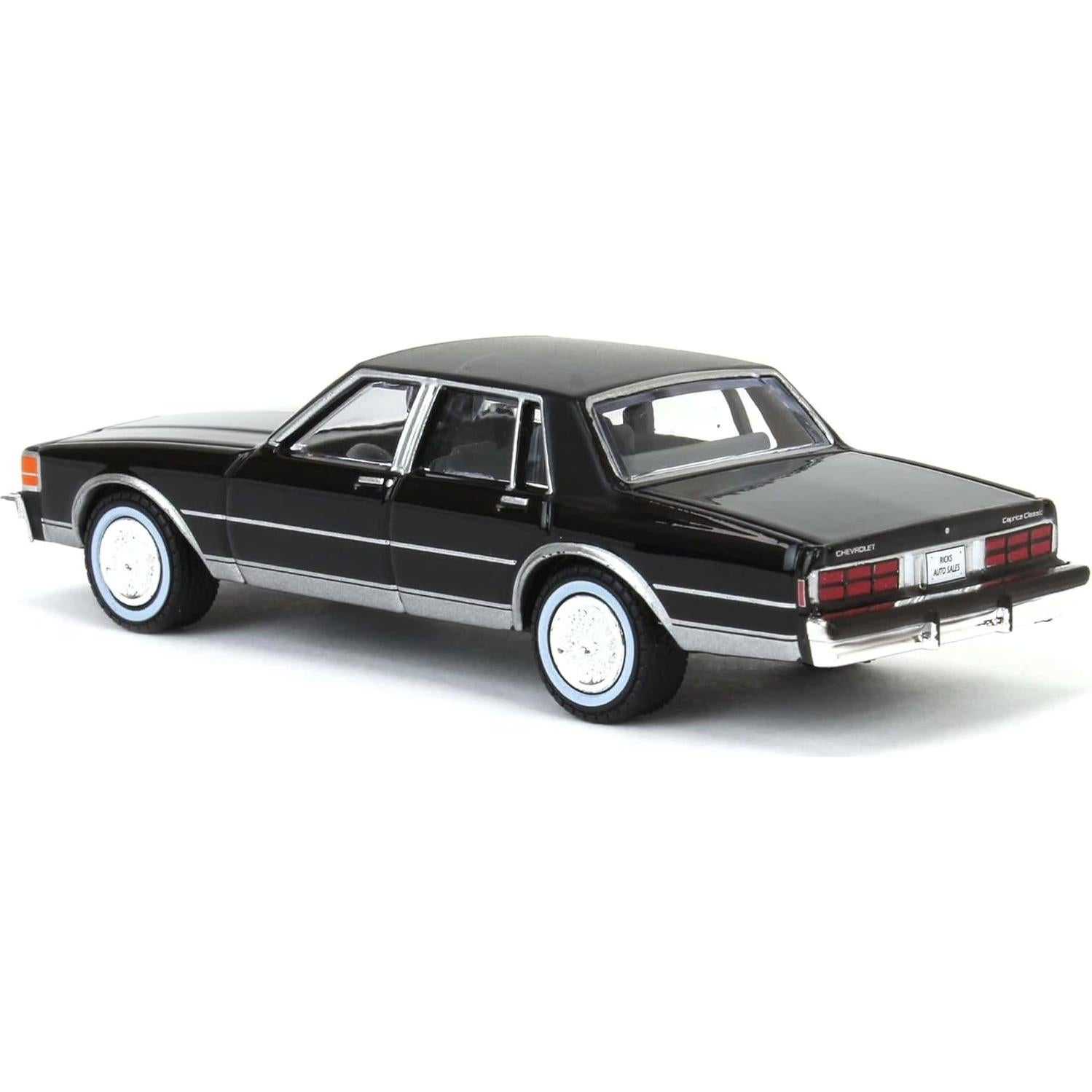 Modelo a Escala 1/64 Chevy Caprice 1988 GreenLight Negro