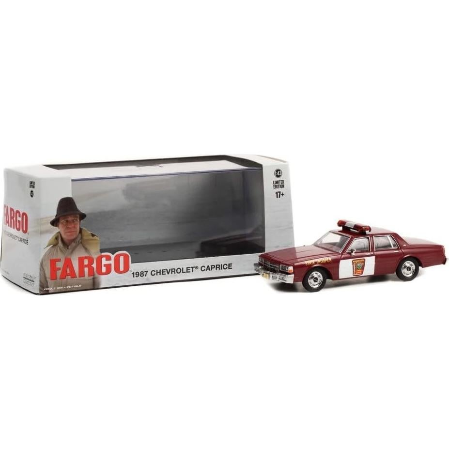 Modelo a Escala 1/43 Chevrolet Caprice 1987 Greenlight