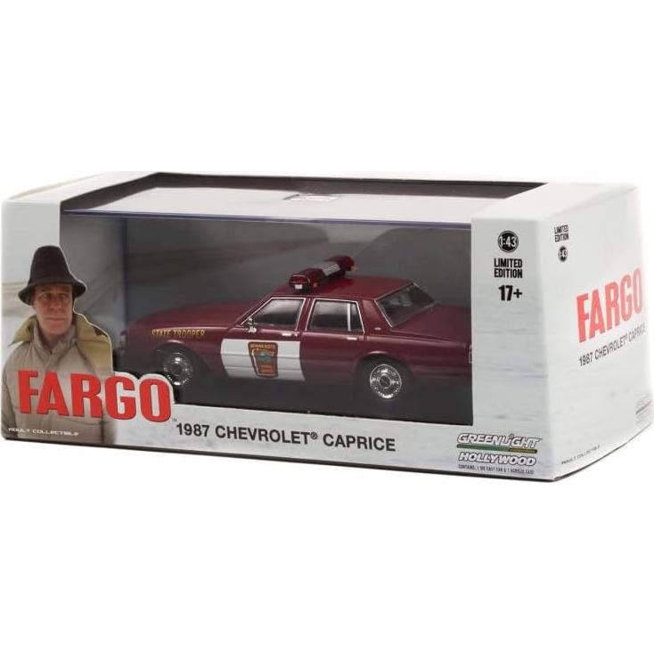 Modelo a Escala 1/43 Chevrolet Caprice 1987 Greenlight