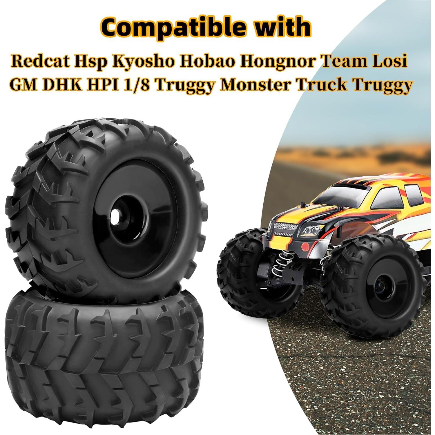 Ruedas y Neumáticos RC 1/8 Daitoku 150mm 17mm Hexagonal