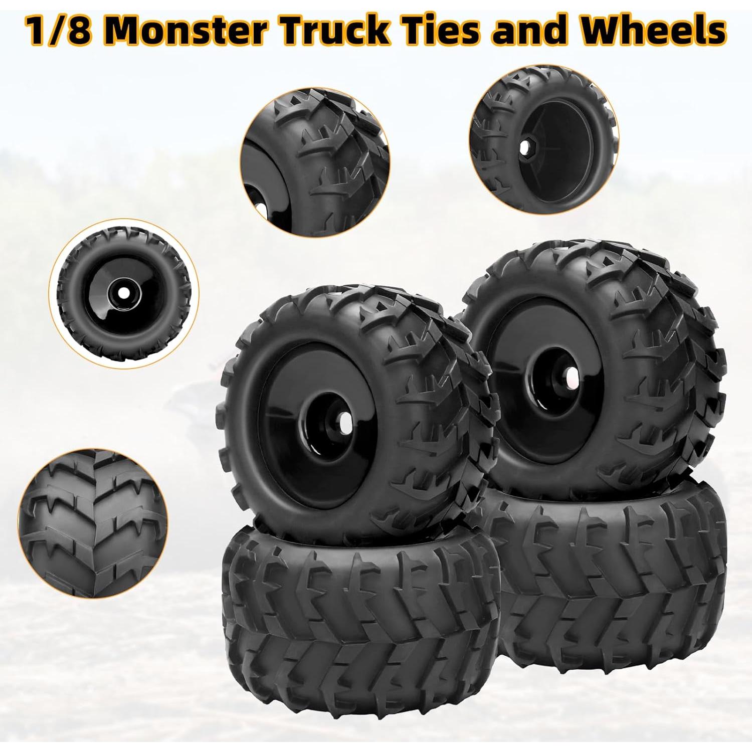 Ruedas y Neumáticos RC 1/8 Daitoku 150mm 17mm Hexagonal