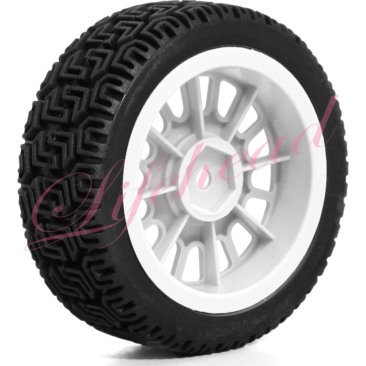 Neumáticos y Ruedas RC Lifehead 1/10 68mm Caucho 4 Piezas