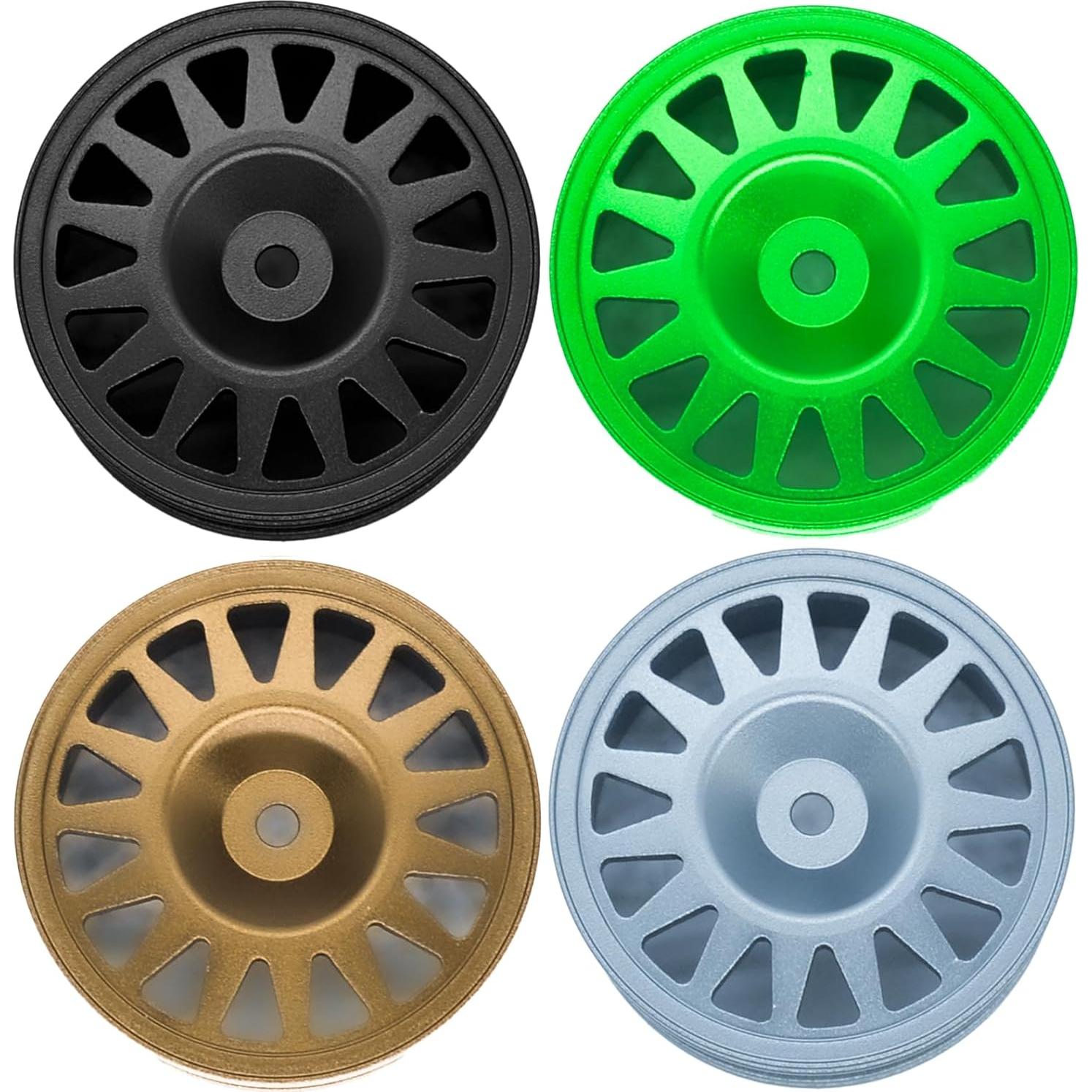 Ruedas de Aluminio RC 1/10 Hexágono 12mm para Drift Tamiya