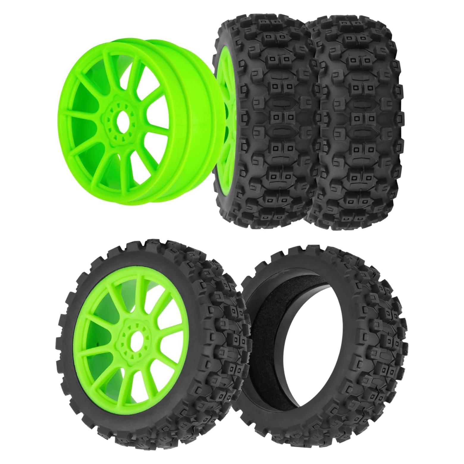 Neumáticos Buggy RC RCHuiWow 1/8 17mm Verde - Todo Terreno