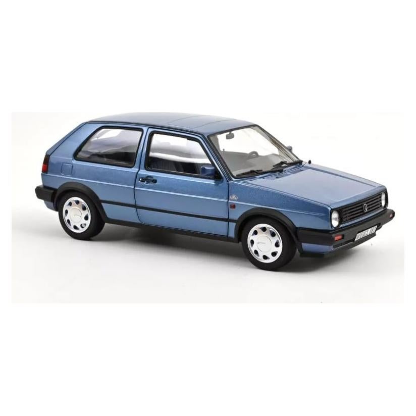 Coche Diecast Norev 1/18 Golf 1988 Azul Estrella Metálico