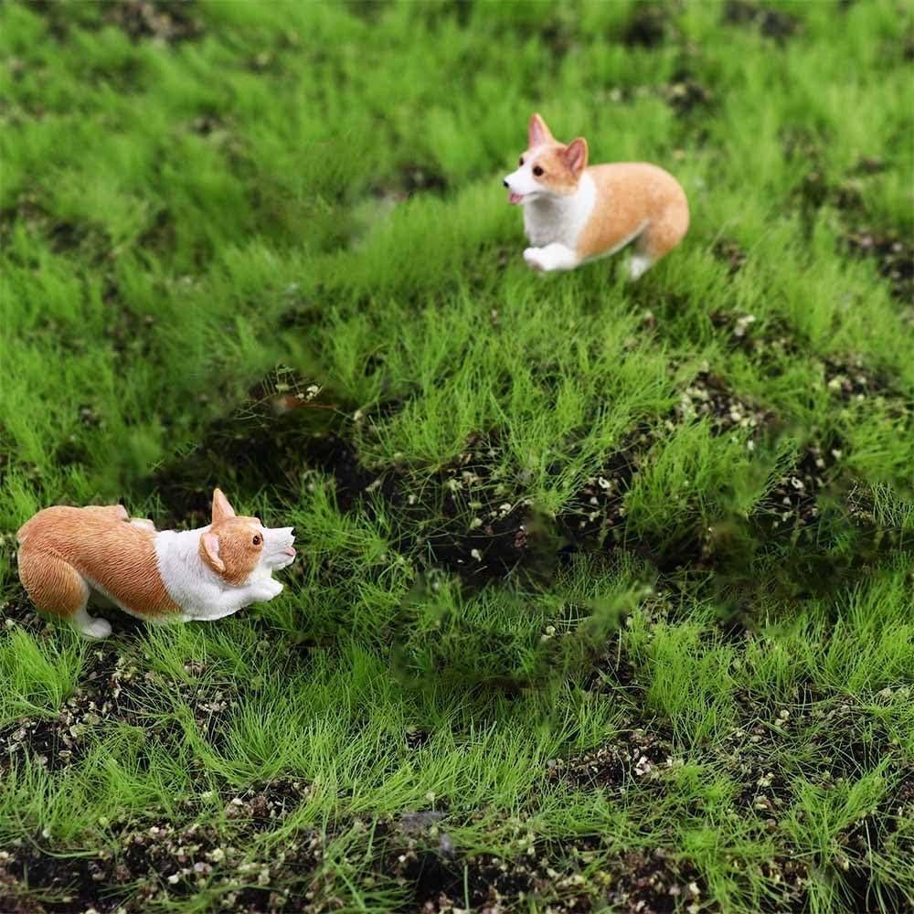 Figurita Mini Corgi Leadigol - Adorno de Resina 3-5cm