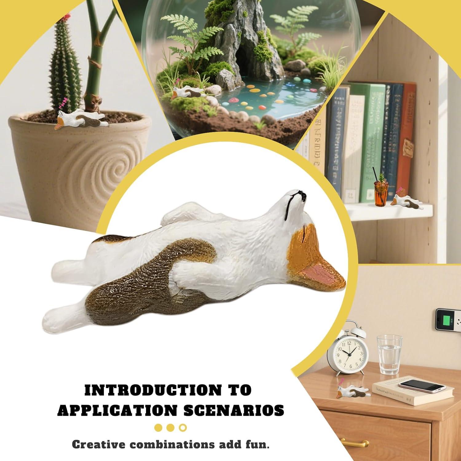 Adorno de Espejo Retrovisor Corgi Durmiendo Zmoso