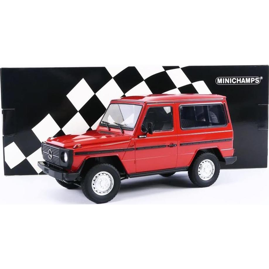 Minichamps 1:18 Mercedes G-Model Short W460 Rojo Coleccionable