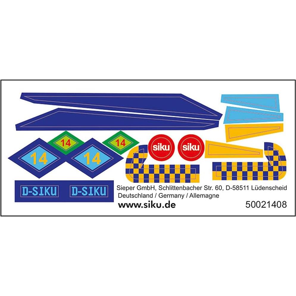 Aeronave Deportiva Siku 1101 Metal y Plástico Multicolor