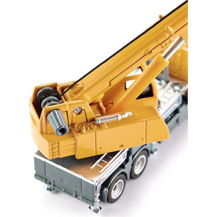 Camión Grúa Telescópica Siku 1859 Metal Amarillo 1:87
