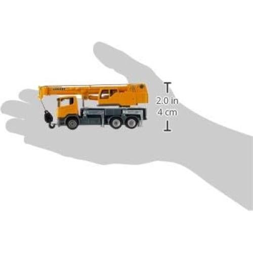 Camión Grúa Telescópica Siku 1859 Metal Amarillo 1:87