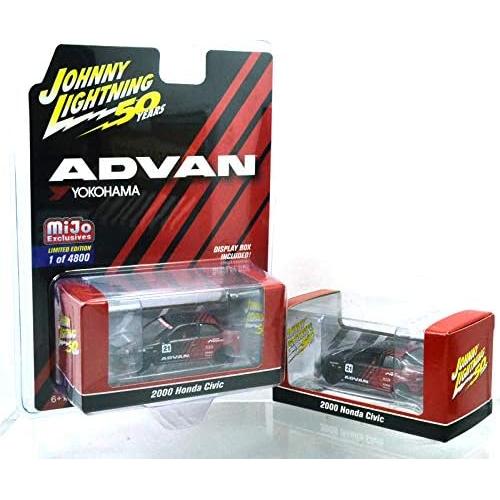 Coche Diecast Johnny Lightning 1/64 Yokohama Edición Limitada