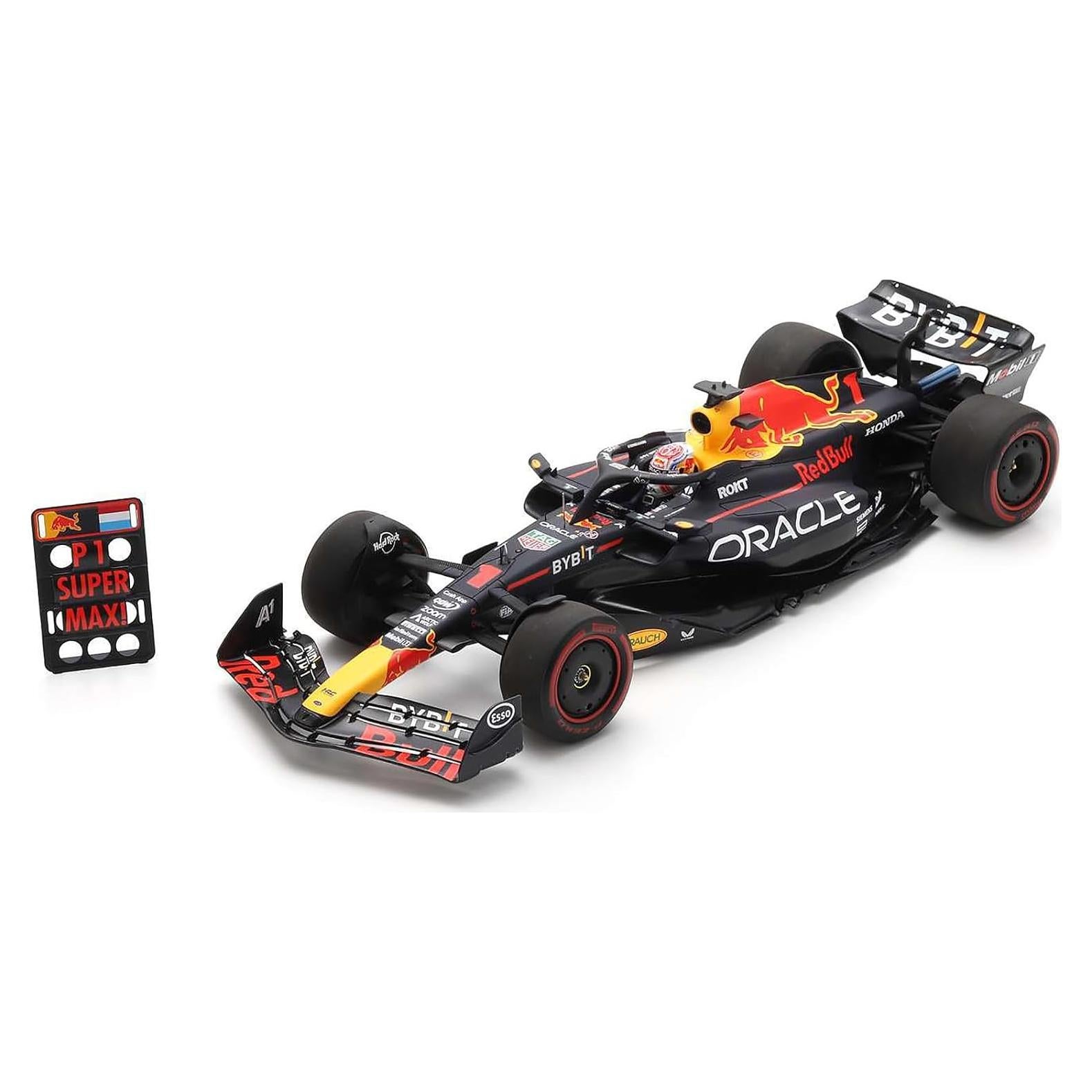 Modelo Coche Racing RB19 #1 F1 2023 Spark 1/18 con Vitrina