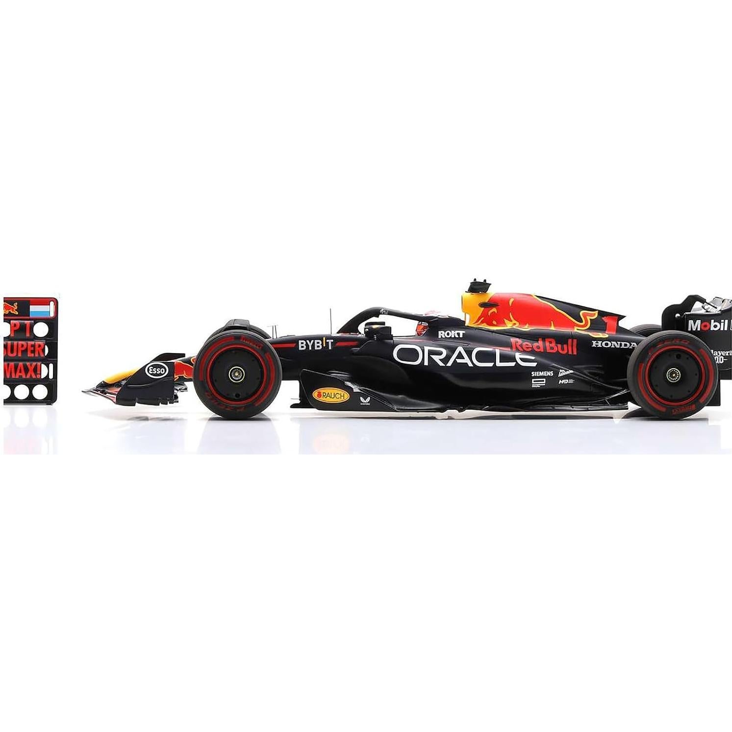 Modelo Coche Racing RB19 #1 F1 2023 Spark 1/18 con Vitrina