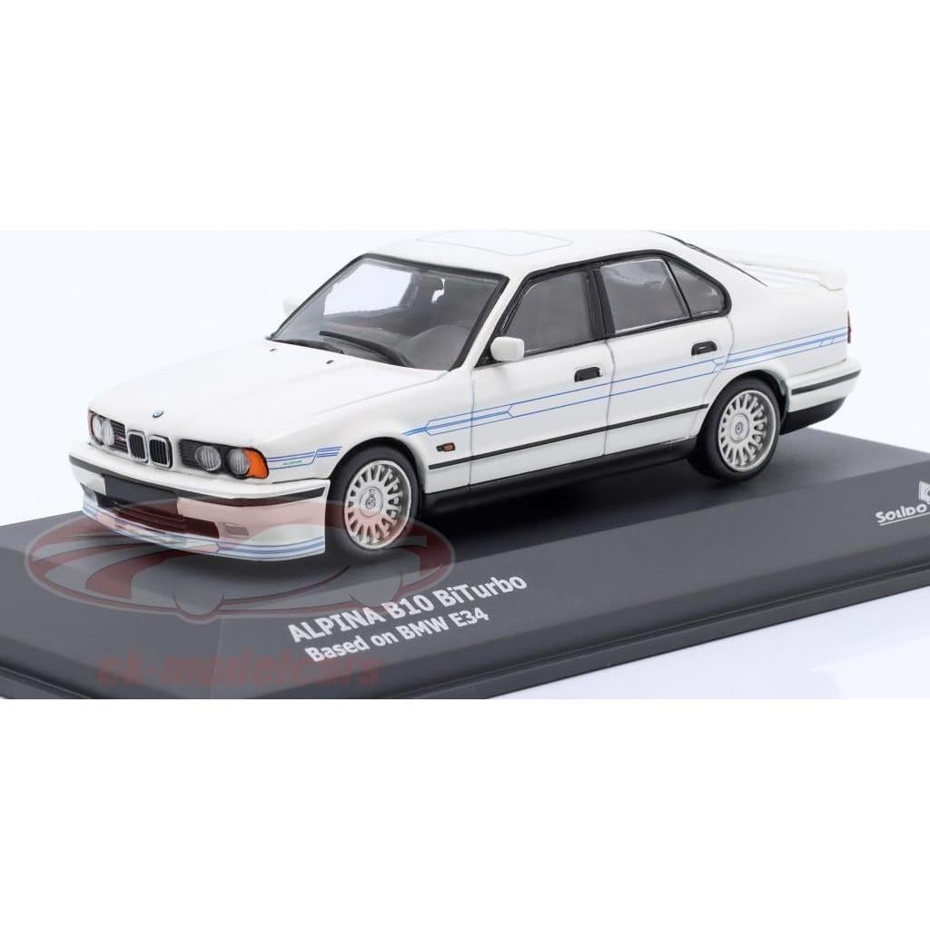 Coche Modelo Escala 1:43 Solido Alpina B10 Blanco