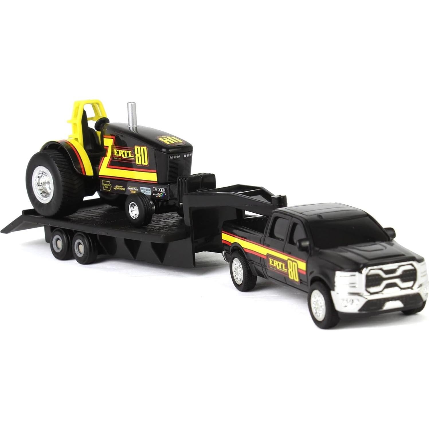 Conjunto de Juguetes de Granja ERTL 80 Aniversario Tractor y Camioneta