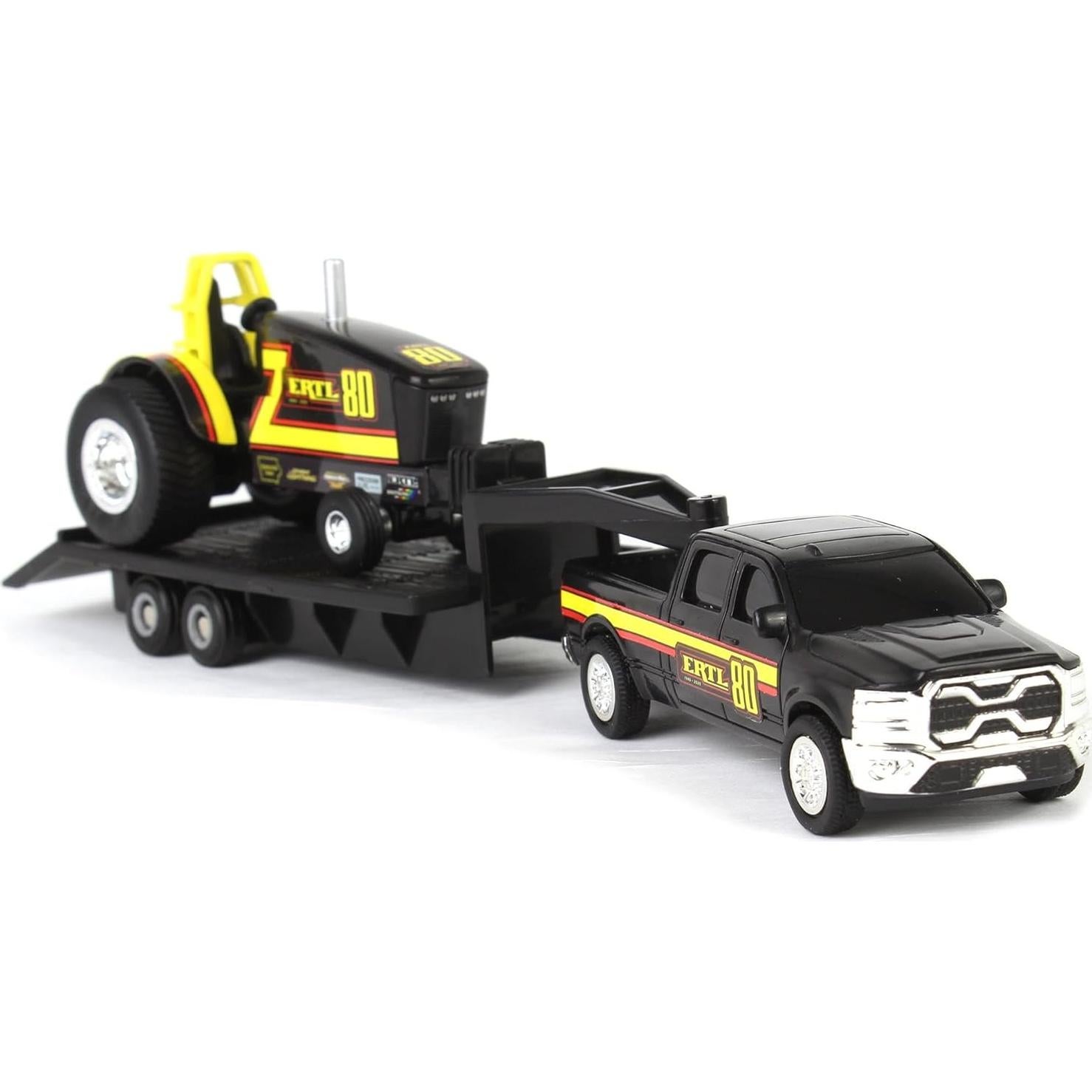 Conjunto de Juguetes de Granja ERTL 80 Aniversario Tractor y Camioneta