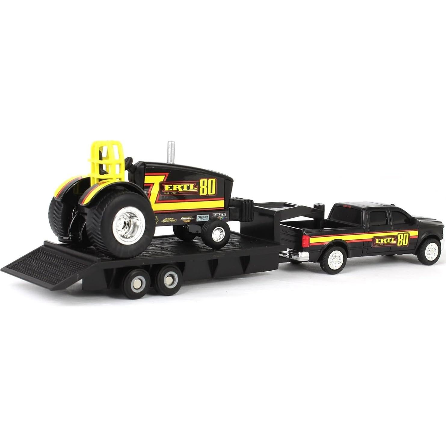 Conjunto de Juguetes de Granja ERTL 80 Aniversario Tractor y Camioneta