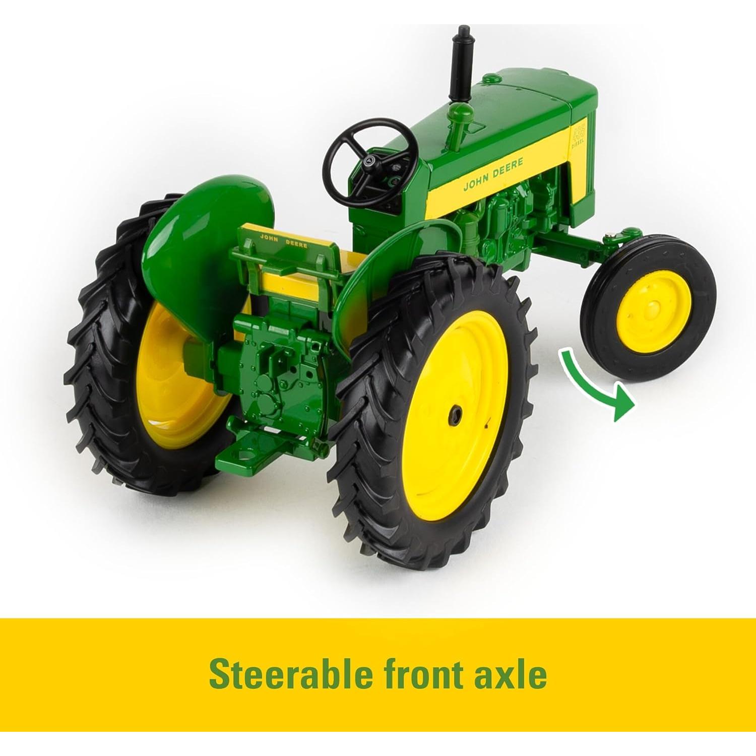 Tractor de Juguete John Deere 435 Escala 1:16 Metal Fundido
